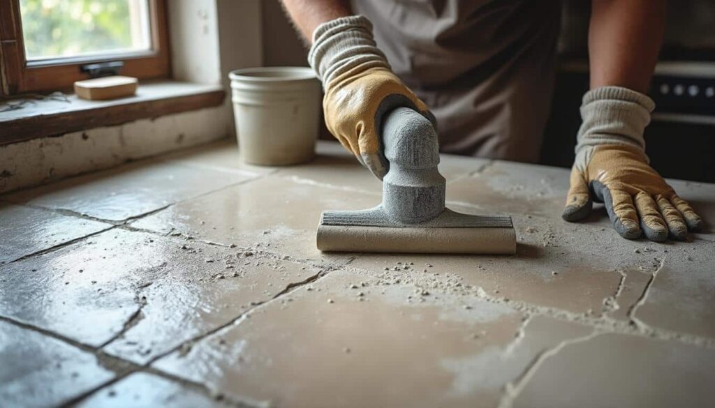 Béton ciré sur carrelage : guide complet, avantages et astuces