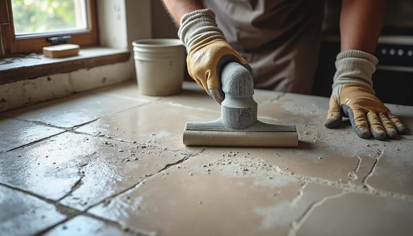 Béton ciré sur carrelage : guide complet, avantages et astuces