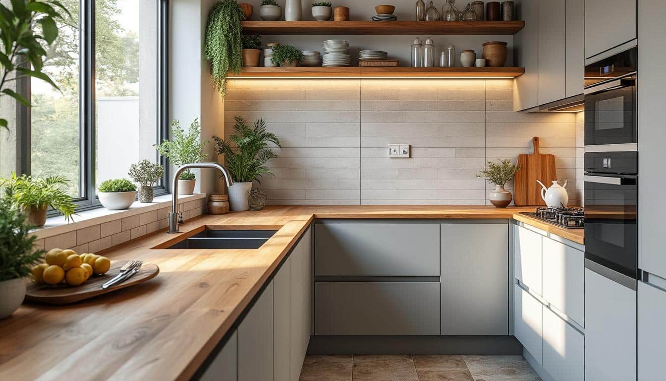 Illustration: Avantages et inconvénients du carrelage crédence pour cuisine