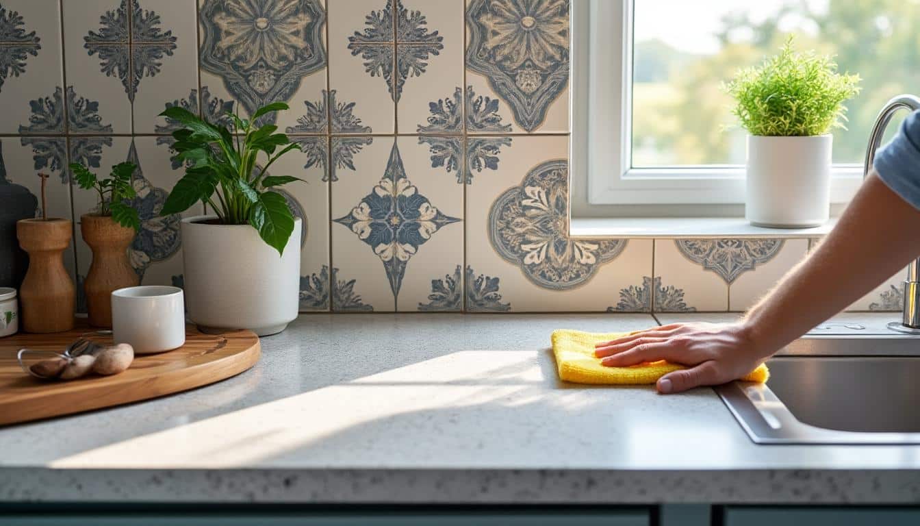 Illustration: Les avantages et inconvénients du carrelage pour la crédence de cuisine