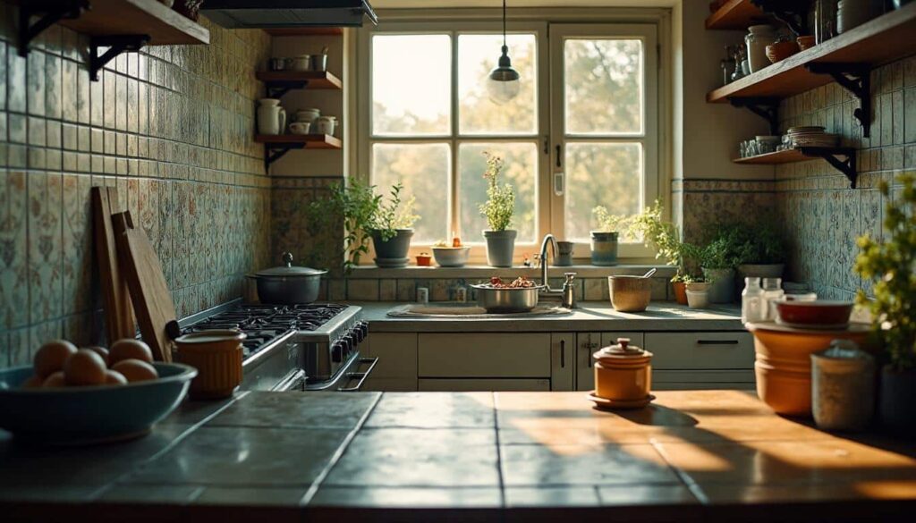 Crédence de cuisine en carrelage : styles, choix et conseils