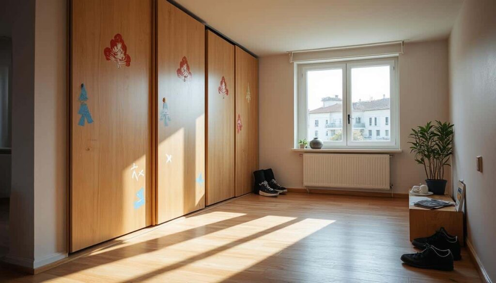 Décorer des portes de placards coulissantes : idées et conseils pratiques