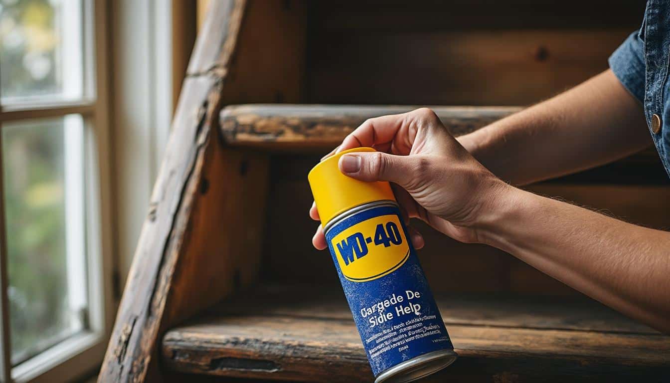 Comment traiter un escalier qui grince avec du WD-40 : guide complet