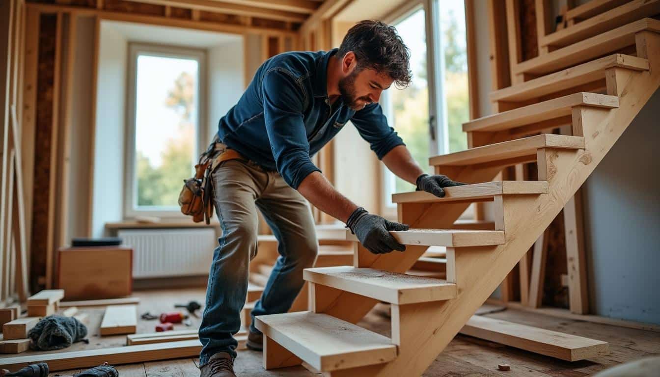 Illustration: Définition et rôle du limon d’escalier dans la structure