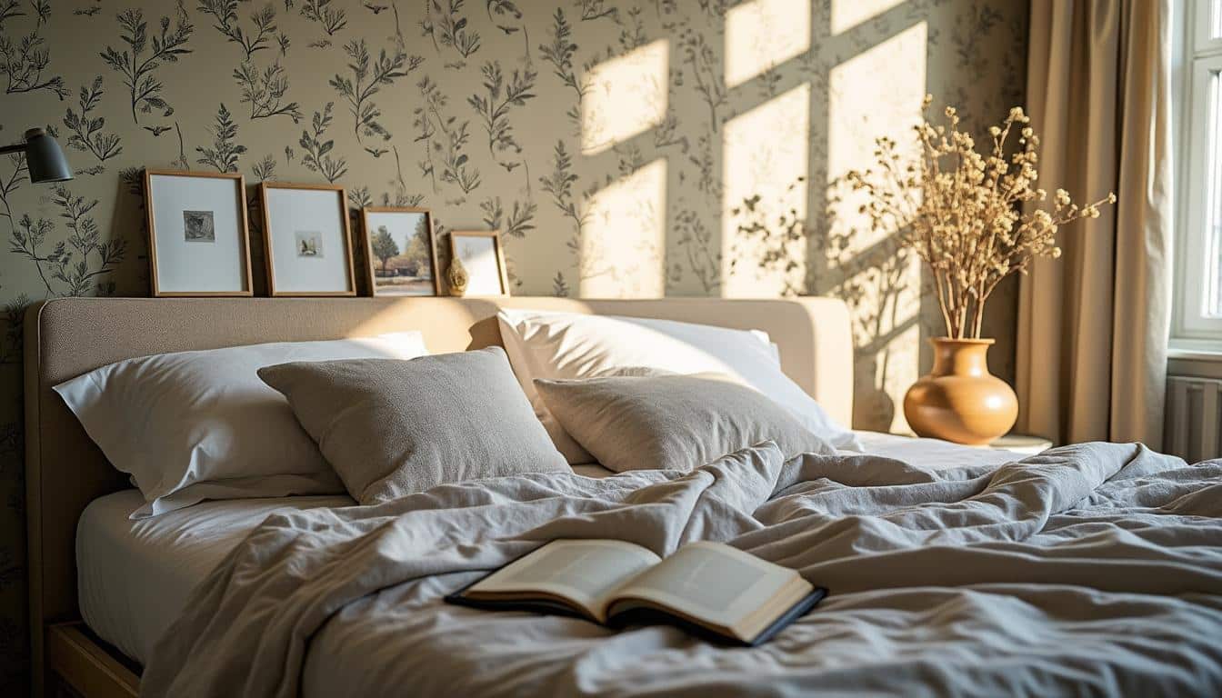 Sublimer la chambre avec du papier peint en tête de lit : conseils et styles
