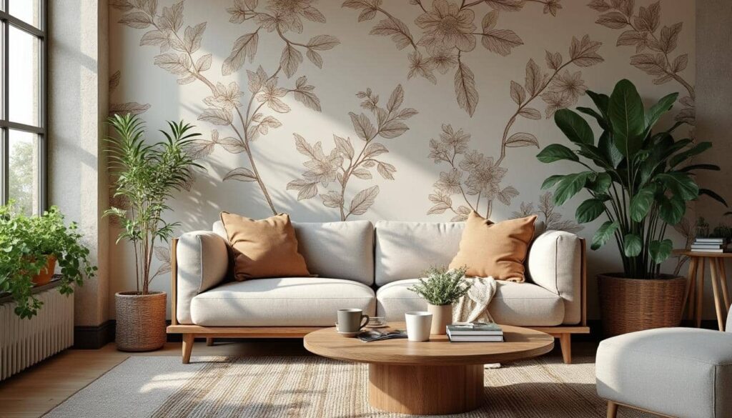 Le papier peint tendance 2025 : styles, couleurs et conseils déco