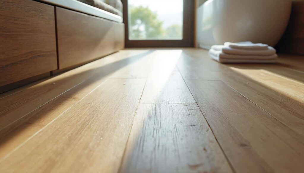 Parquet dans la salle de bain : conseils, choix et entretien