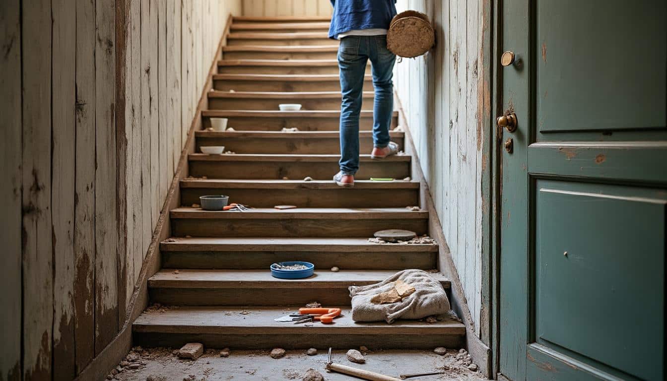 Illustration: Pourquoi et quand refaire la peinture d’un escalier en bois