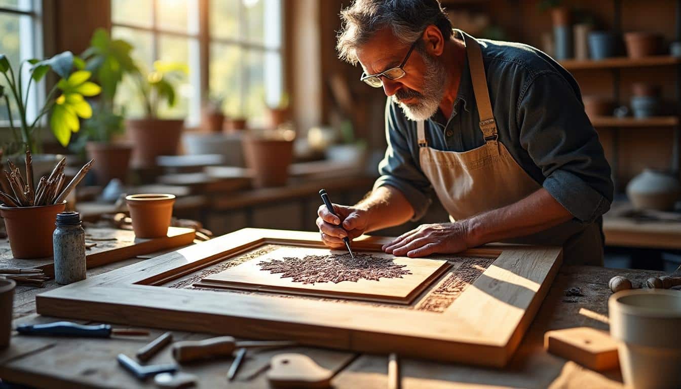 Illustration: Personnalisation, fabrication et entretien d’une porte de placard originale