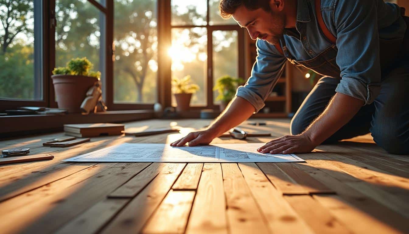 Illustration: Définition et importance du sens de pose du parquet