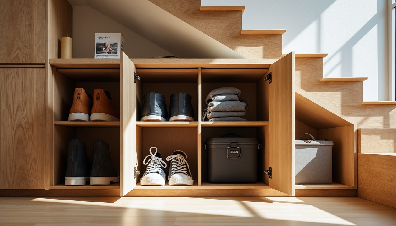 Aménagement de placard sous escalier : idées et conseils pratiques