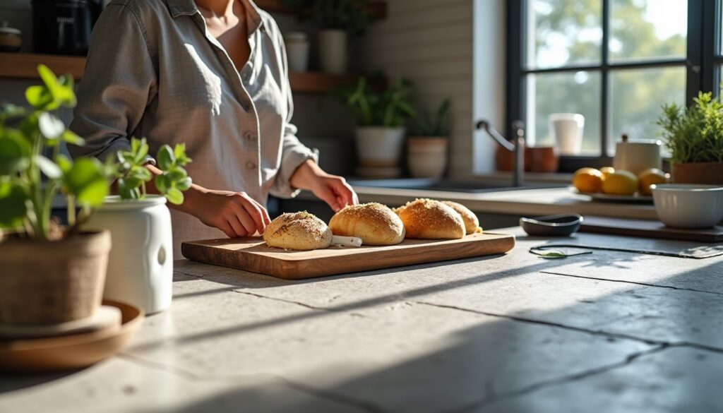 Carrelage du plan de travail : guide pour une cuisine pratique et moderne
