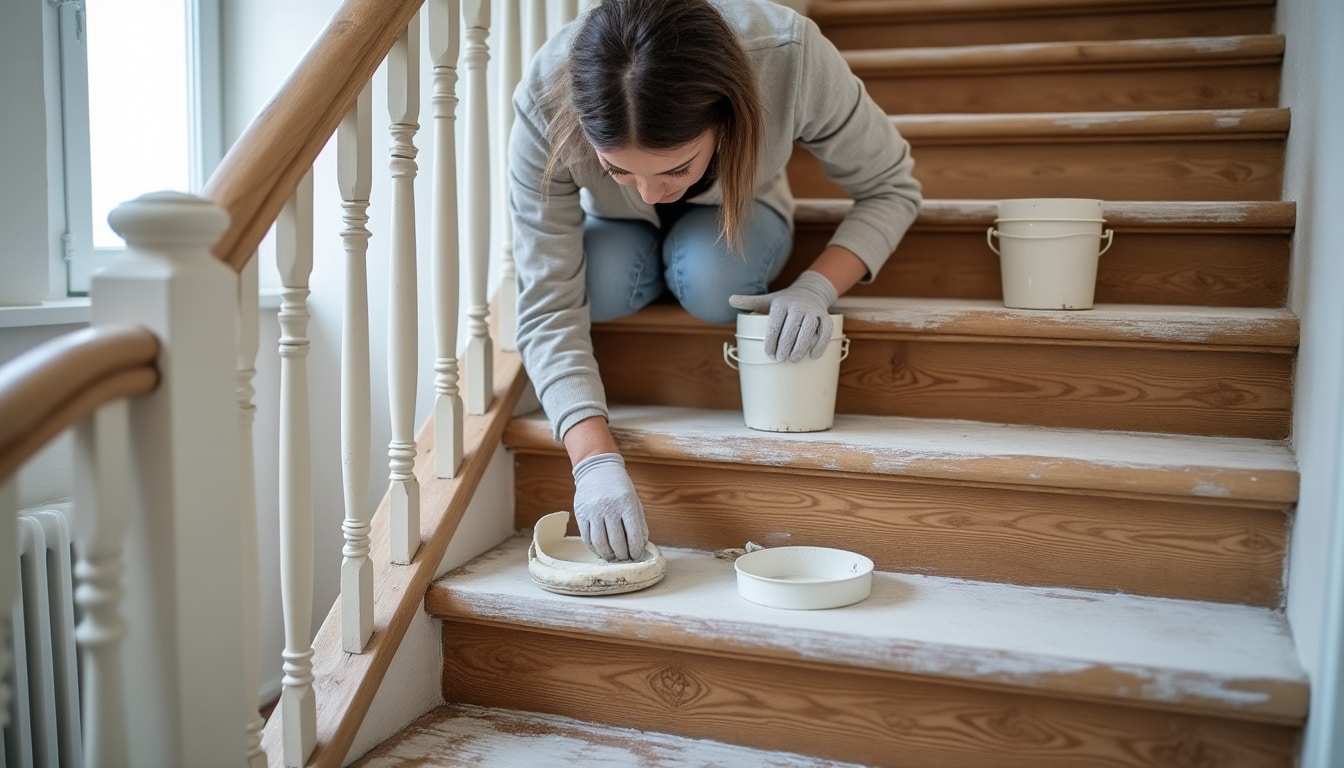 Illustration: Pourquoi et comment relooker un escalier en bois avec de la peinture