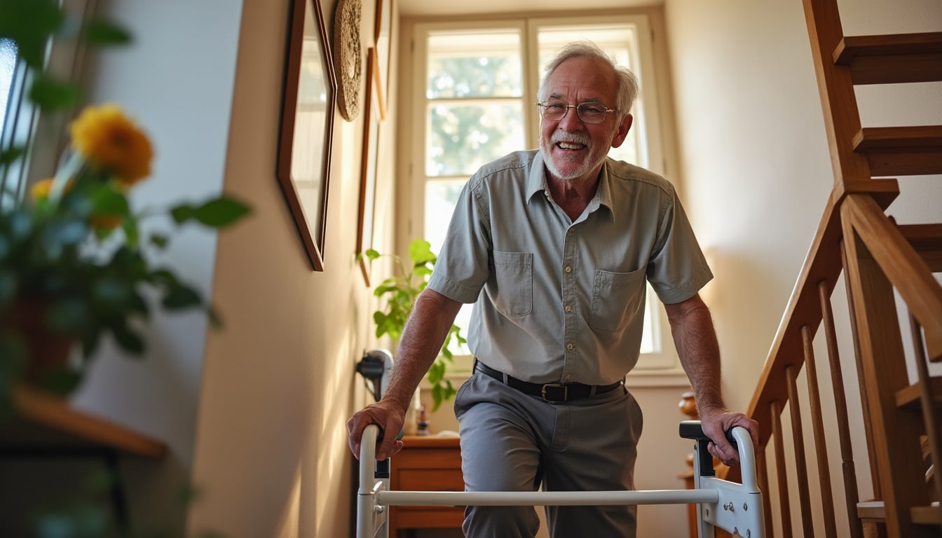 Illustration: Comment fonctionne un monte-escalier sans installation ?