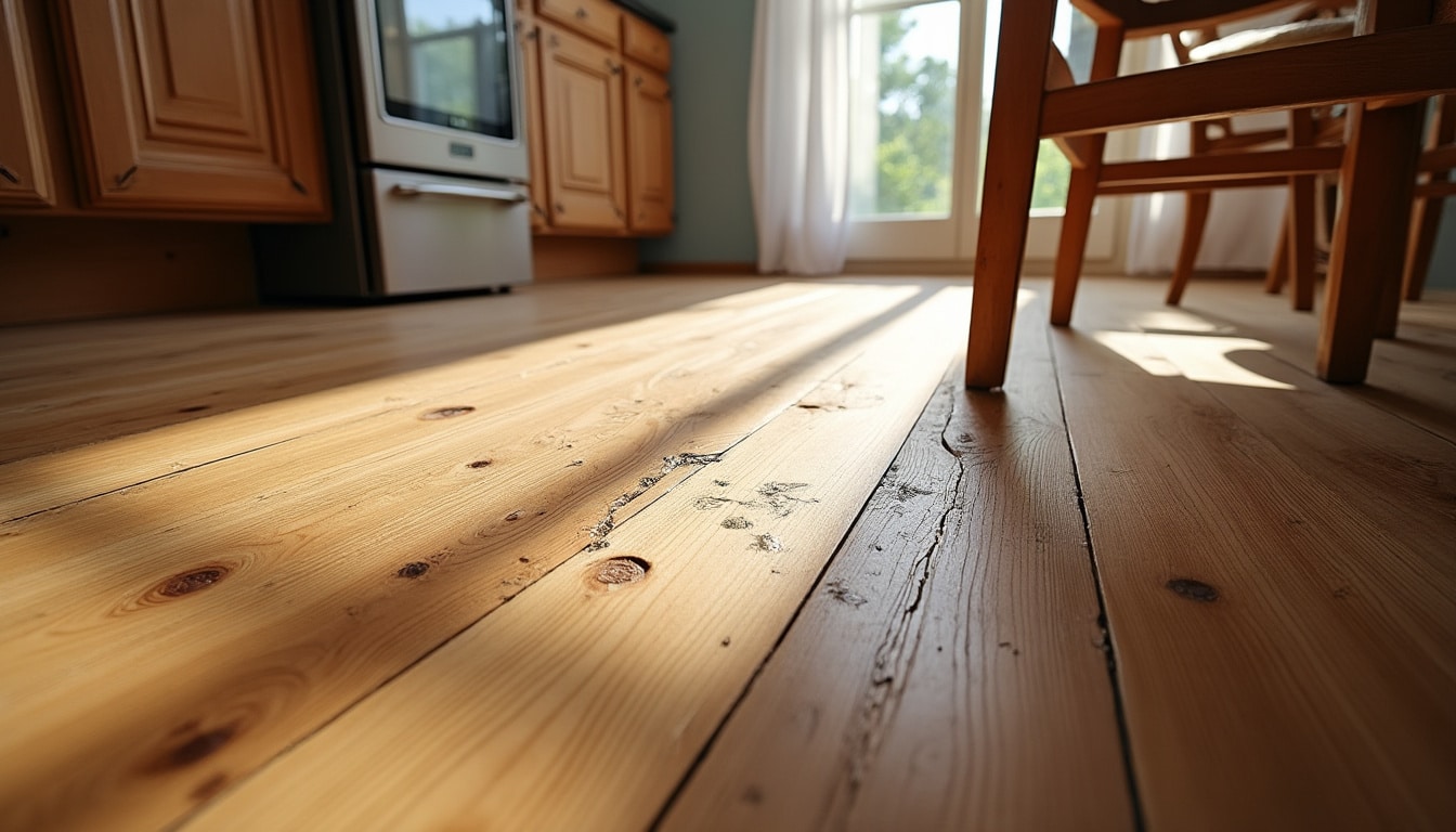 Illustration: Avantages et inconvénients du parquet dans une cuisine : confort, esthétique et limites à connaître