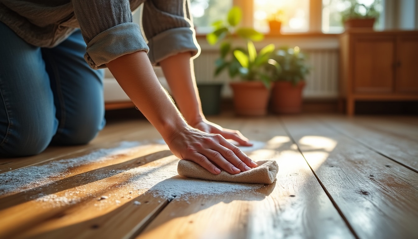 Illustration: Pourquoi opter pour le cirage de son parquet ?