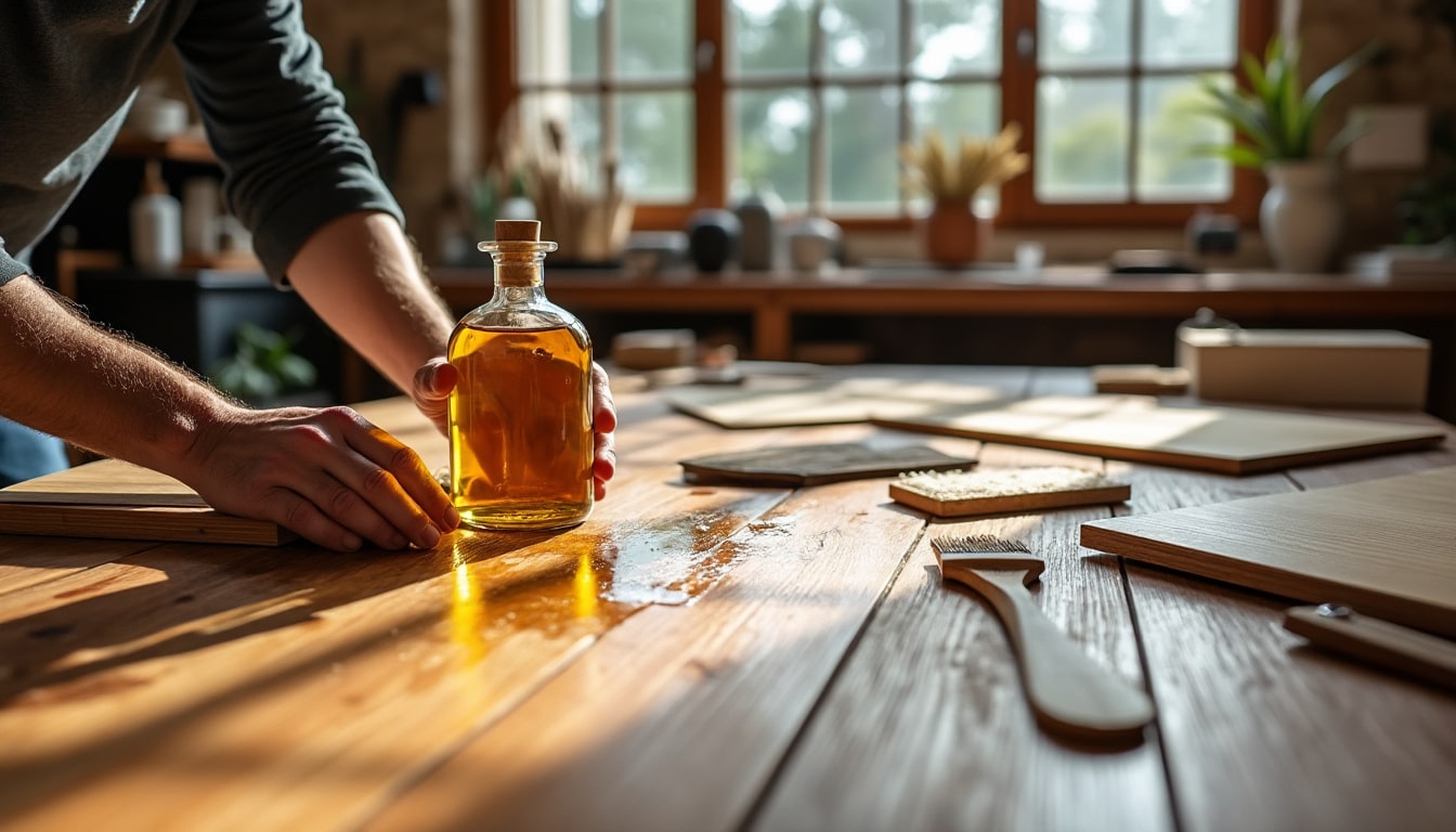 Illustration: Les secrets pour bien choisir son huile et réussir à huiler un parquet