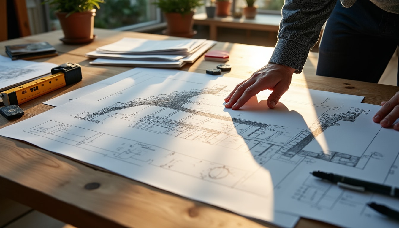 Plan d’escalier : guide complet pour concevoir et optimiser votre projet