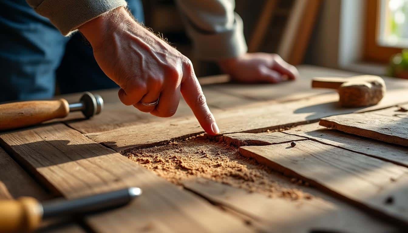 Illustration: Comprendre le grincement d’un parquet fixé par clouage : causes et fonctionnement