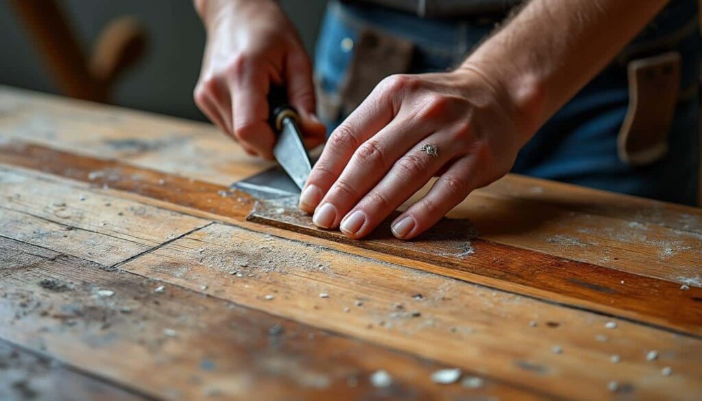 Solution au grincement du parquet à fixation par clouage : guide complet