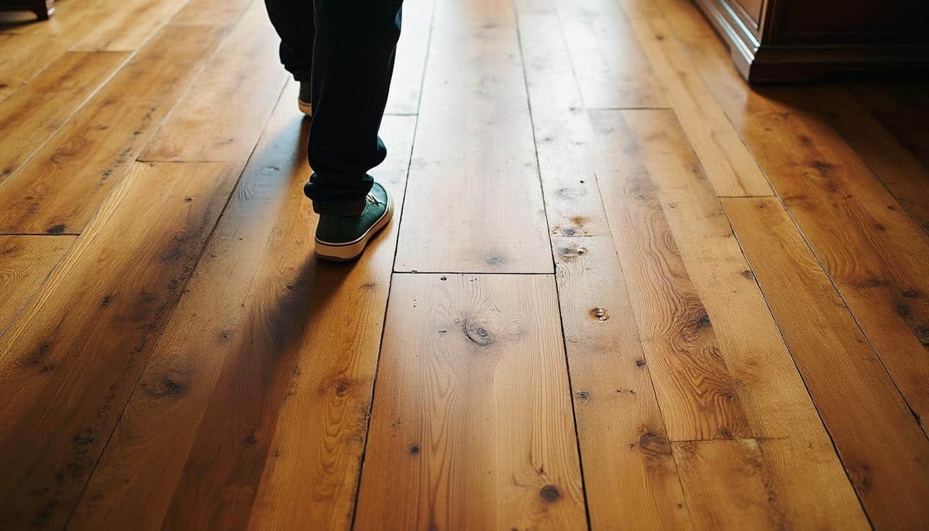 Parquet grincement du au passage répété et à l’usure : causes et solutions