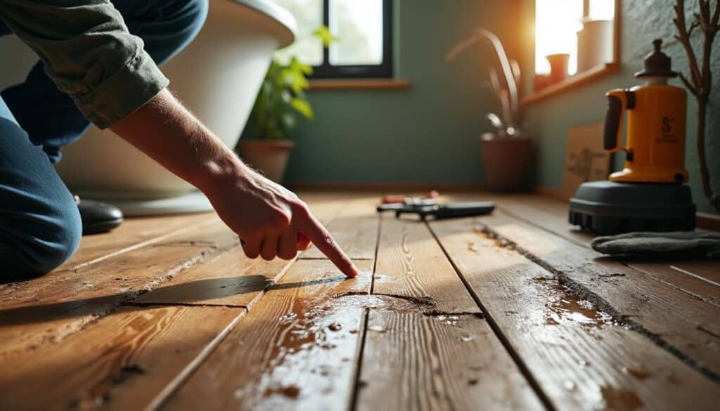 Parquet : grincement en salle de bain et prévention efficace