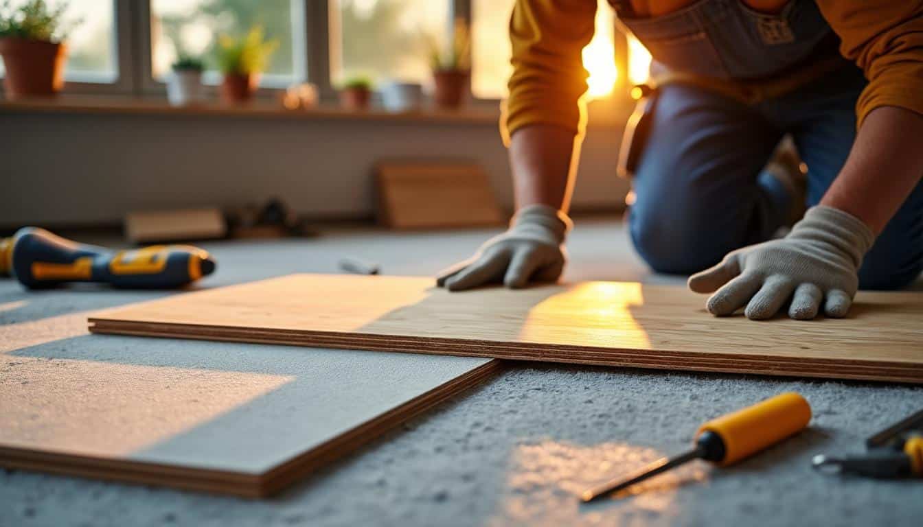 Illustration: Le rôle de la sous-couche dans l’isolation et la prévention des grincements