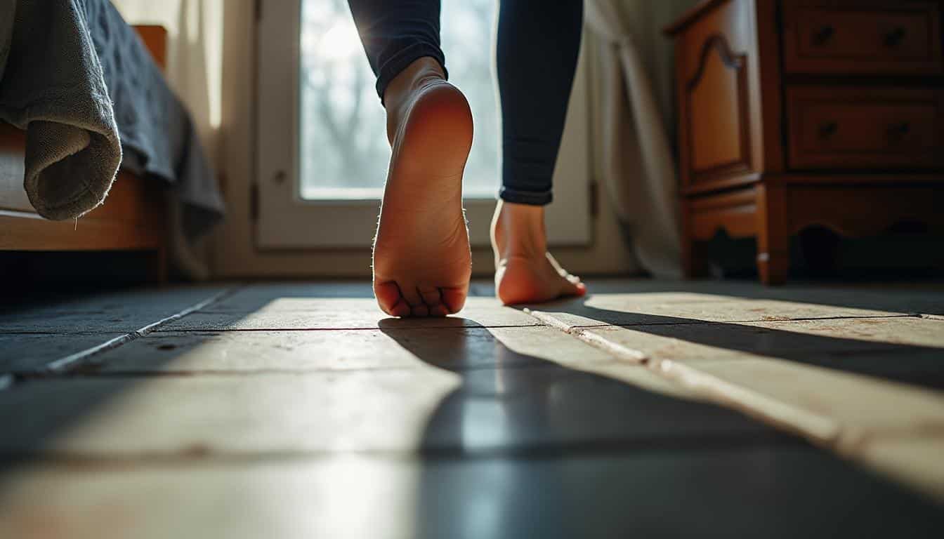 Sols froids : sensation aux pieds le matin, causes et solutions