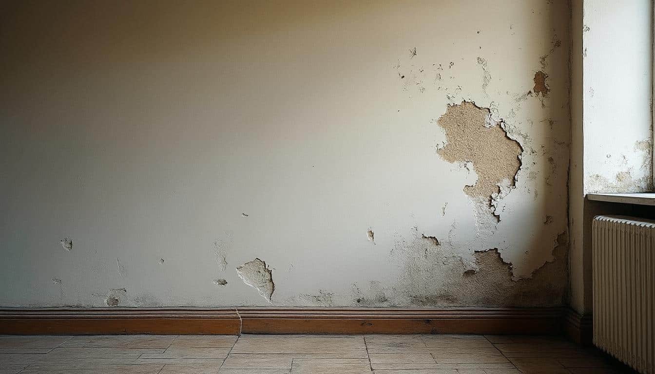 Lutter contre la moisissure sur les murs d’un appartement ancien