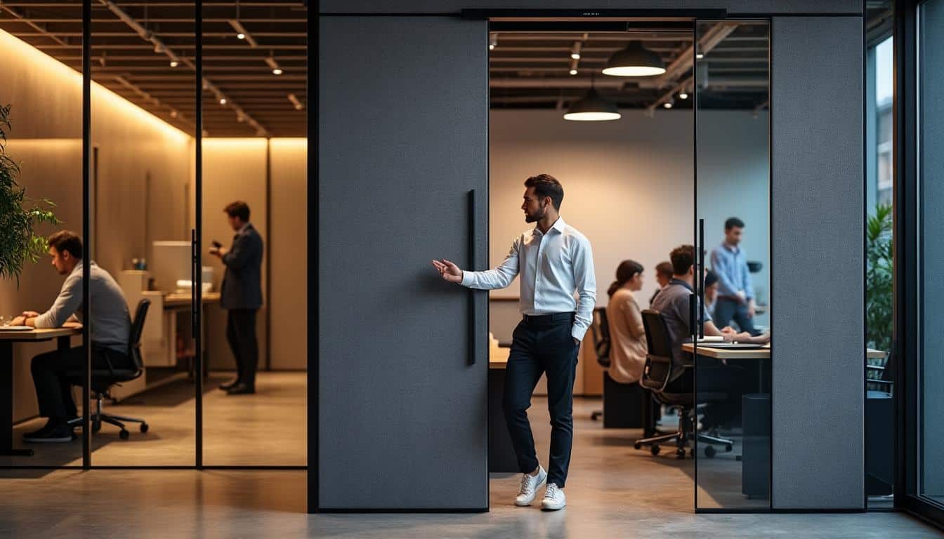 Illustration: Comprendre la fonction et l’importance d’une cloison flexible à isolation acoustique