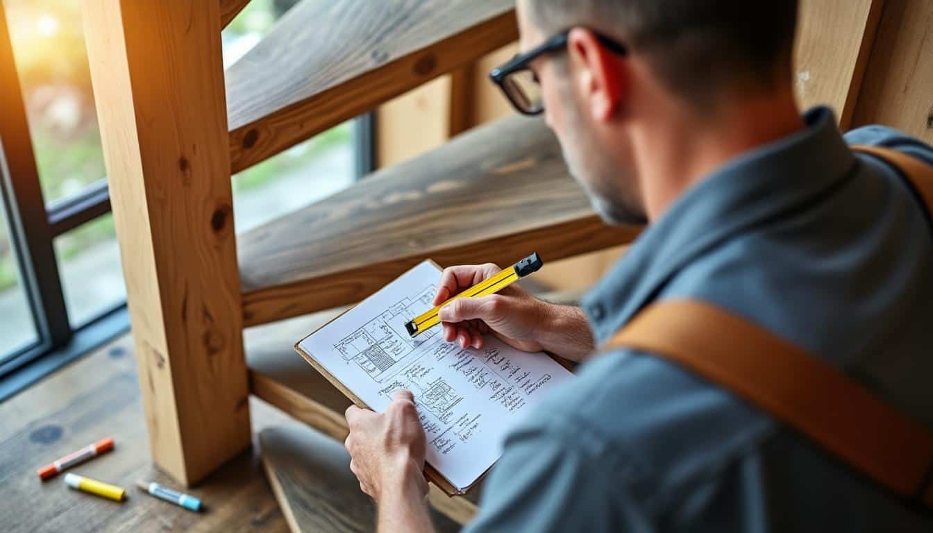 Illustration: Comprendre les dimensions essentielles pour bien concevoir votre escalier