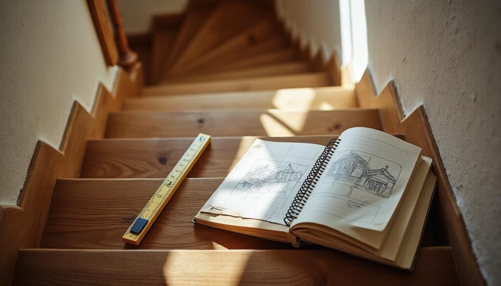 Formule de l’escalier : calculer hauteur et giron pour un confort optimal