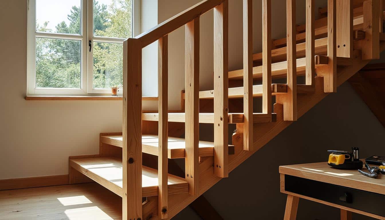 Illustration: Comprendre la structure essentielle qui soutient un escalier