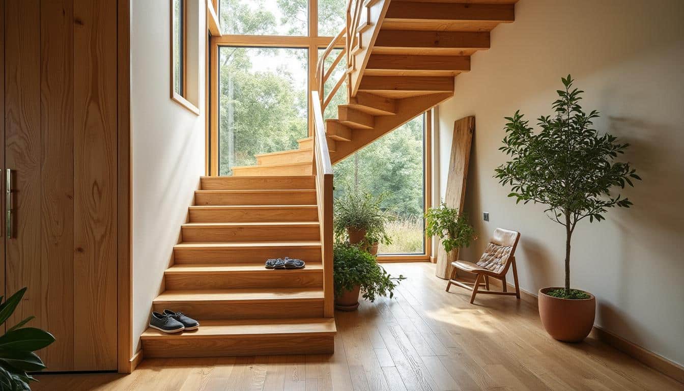 Illustration: Comprendre le rôle et les types de limons dans un escalier