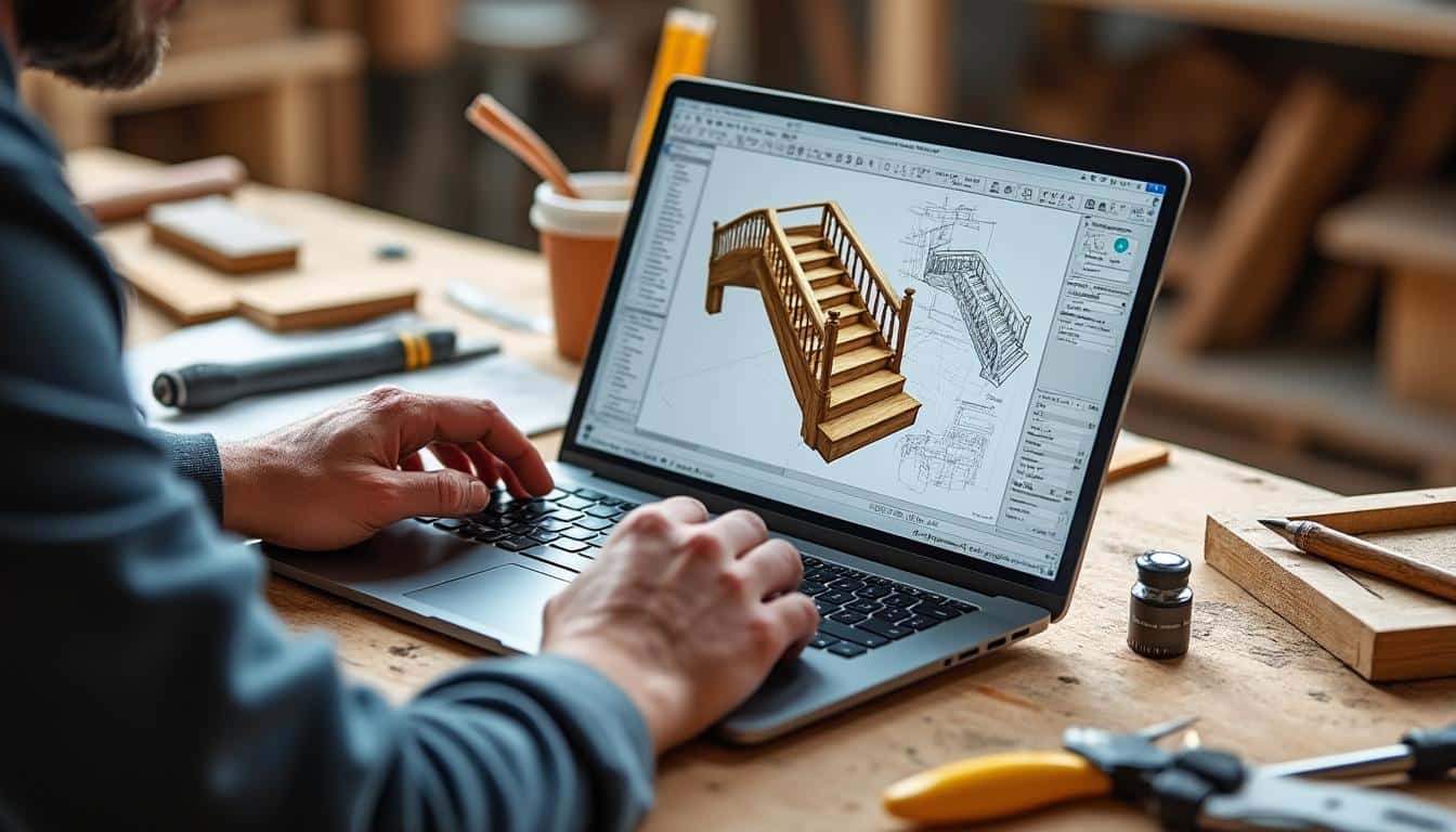 Logiciel de calcul d’escalier gratuit : concevez facilement votre escalier