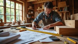 Simulateur de calcul d’escalier quart tournant : guide complet