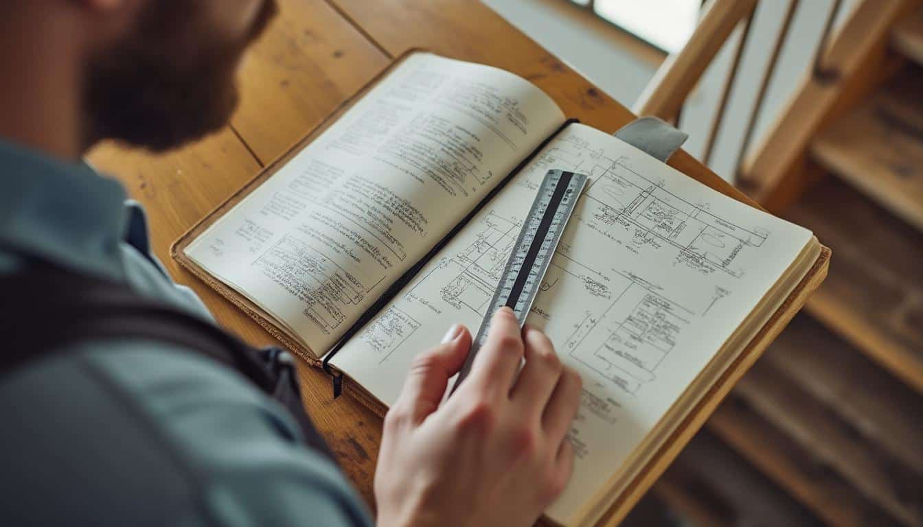 Calcul de l’escalier : normes et dimensions pour un confort optimal