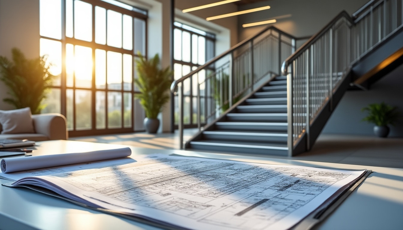 Illustration: Comprendre l’essentiel d’un escalier métallique avec plan