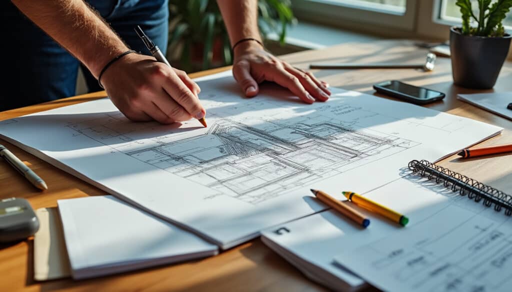 Escaliers en plan : Guide complet pour bien concevoir et dessiner