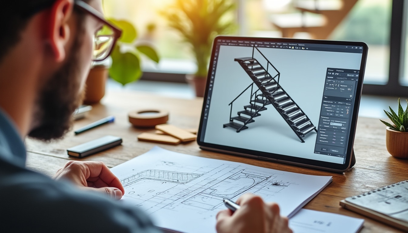 Logiciel de plan d’escalier gratuit : bien choisir