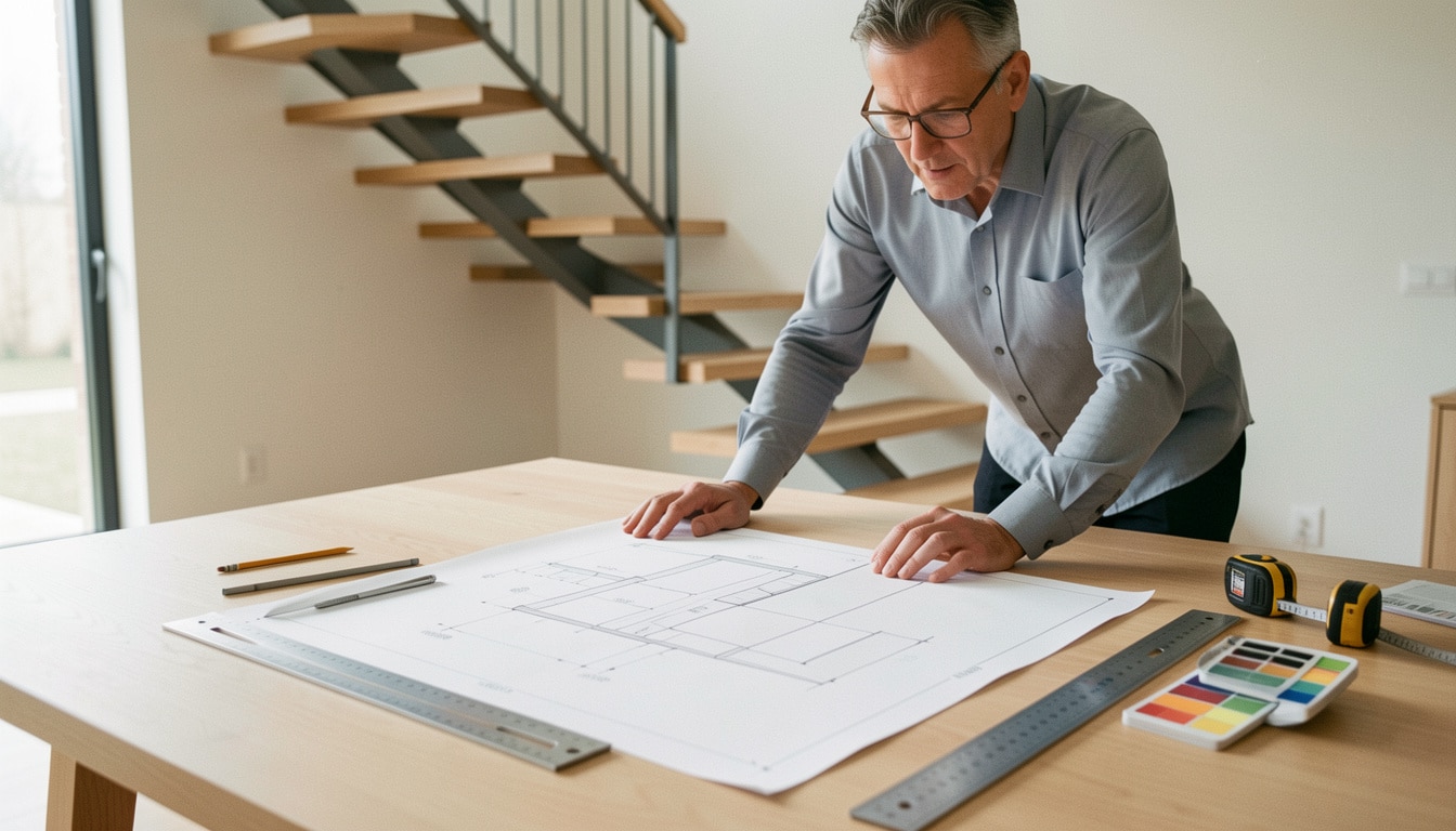 Concevoir le plan d’un escalier sans se tromper