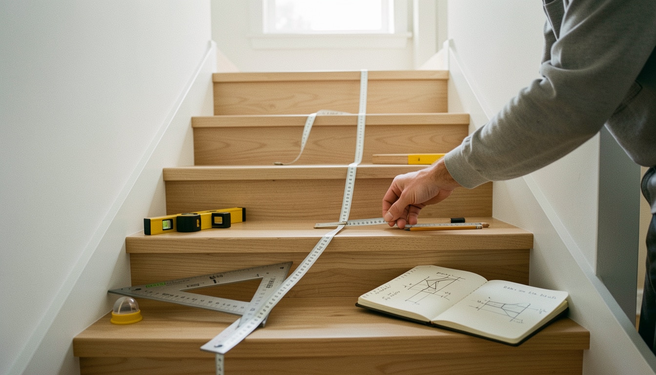 Comment calculer un escalier droit sans se tromper